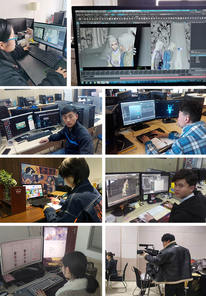 數字媒體系-動漫制作技術專業 游戲軟件設計制作